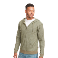 Next Level Denim Fleece Full-Zip Hoodie (Unisex)