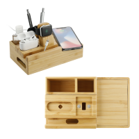 Bamboo Wireless Charging Dock Station