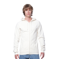 Royal Apparel Organic Cotton Full-Zip Hoodie (Unisex)