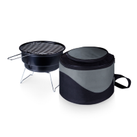 Caliente Portable Charcoal Grill & Cooler Tote