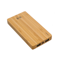 Plank 5,000mAh Bamboo Wireless Power Bank