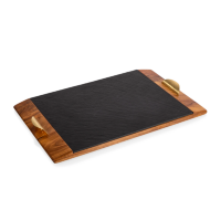 Covina Acacia and Slate Serving Tray