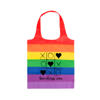Pride Rainbow Tote Bag