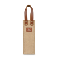 Out of the Woods Jute Wine Tote