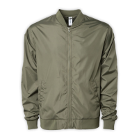 Independent Trading Co. Lightweight Bomber Jacket (Men’s/Unisex)