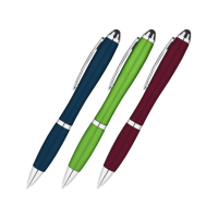 Metallic Curvaceous Ballpoint Stylus Pen